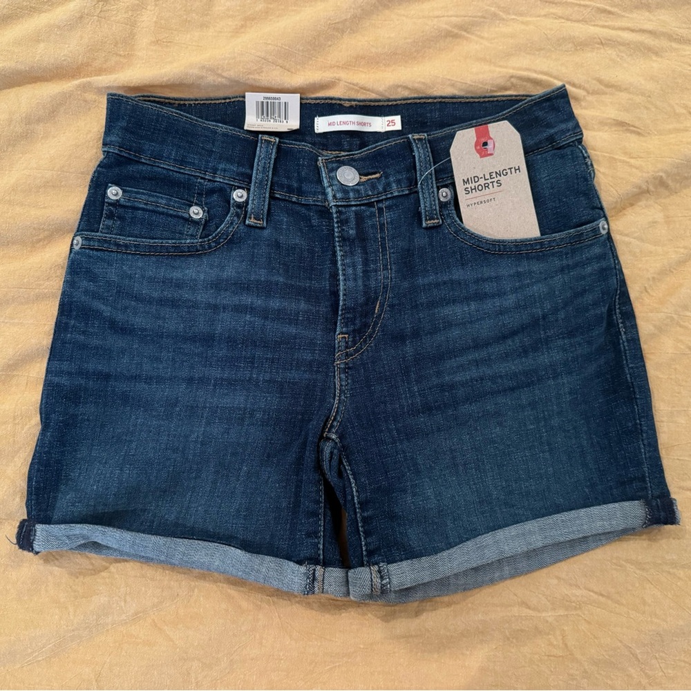 NTW Levi’s Mid-length Jean Shorts - Hypersosft